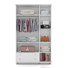 Guarda Roupa Infantil Enfance 3 Portas E 2 Gavetas - Pr Baby