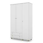 Guarda Roupa Infantil Enfance 3 Portas E 2 Gavetas - Pr Baby