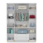 Guarda Roupa Infantil Enfance 4 Portas E 2 Gavetas - Pr Baby