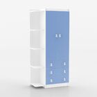 Guarda-roupa Infantil Enzo 2 Pt 3 Gv Branco E Azul