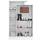 Guarda Roupa Infantil Flash 2 E Armário Multiuso Elite Branco