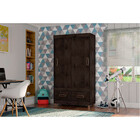 Guarda Roupa Infantil Flex 2 Portas 2 Gavetas 20022-56 Araplac