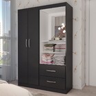 Guarda-roupa Infantil Gabe 2 Portas 2 Gavetas Com Espelho Bla