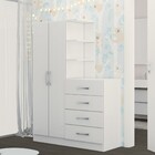 Guarda-roupa Infantil Hora De Aventura Com Cômoda 2 Portas 4