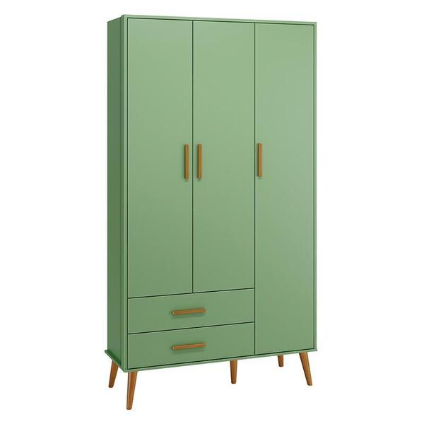 Guarda Roupa Infantil Isis 3 Portas E 2 Gavetas - Reller Móve