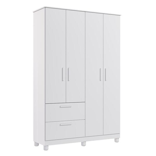 Guarda Roupa Infantil Jujuba 4 Portas E 2 Gavetas - Permóbili