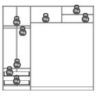 Guarda Roupa Infantil La007 Comm