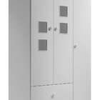 Guarda-roupa Infantil Life 3 Pt 2 Gv Branco