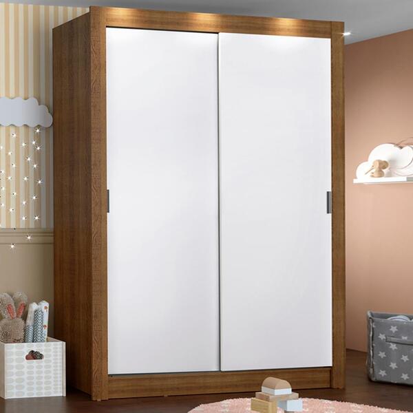 Guarda-roupa Infantil Madesa Bento 2 Portas De Correr 2 Gavet