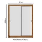 Guarda-roupa Infantil Madesa Bento 2 Portas De Correr 2 Gavet