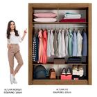 Guarda-roupa Infantil Madesa Enzo 2 Portas De Correr