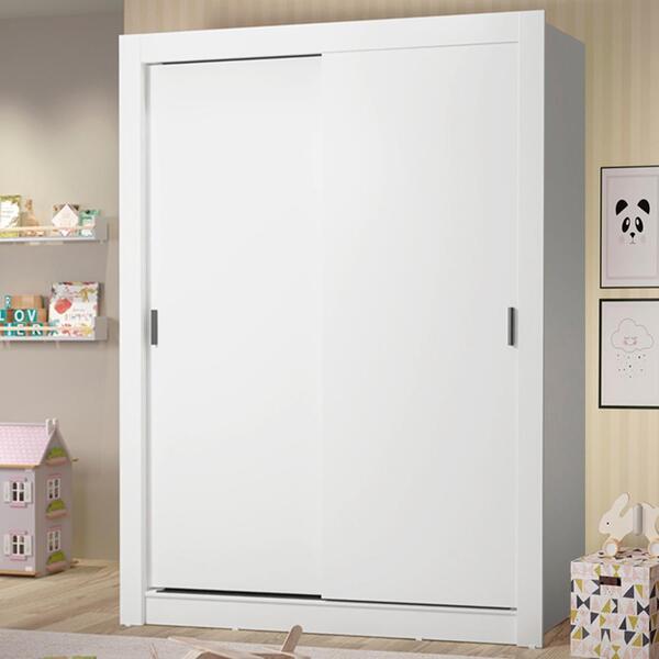 Guarda-roupa Infantil Madesa Theo 2 Portas De Correr 4 Gavetas