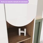 Guarda Roupa Infantil Magia 3 Portas 2 Gavetas Com Nichos Dec