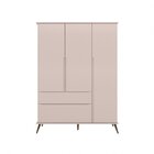 Guarda-roupa Infantil Melinda Rosa