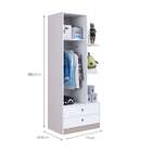 Guarda-roupa Infantil Meu Fofinho 1 Pt 2 Gv Branco