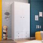 Guarda-roupa Infantil Meu Fofinho 2 Pt 2 Gv Branco