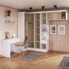 Guarda-roupa Infantil Modulado 6 Peças Infinity Branco Line