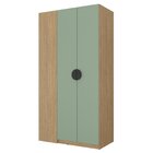 Guarda Roupa Infantil Modulado De Canto 2 Portas Joy Kids Cab