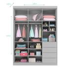 Guarda Roupa Infantil Pérola - Phoenix Baby