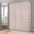 Guarda-roupa Infantil Pérola Rosa
