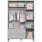 Guarda Roupa Infantil Pes Retro 4 Pt 9300 Plla