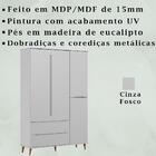 Guarda Roupa Infantil Pes Retro 4 Pt 9300 Plla