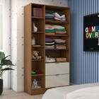 Guarda-roupa Infantil Play 2 Portas 2 Gavetas Com Espelho Cin