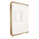 Guarda-roupa Infantil Portugal 3 Pt 2 Gv Carvalho E Branco