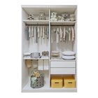 Guarda Roupa Infantil Premium Elara 138cm 2 Portas 2 Gavetas