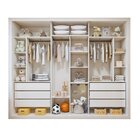 Guarda Roupa Infantil Premium Lili 242cm 3 Portas 6 Gavetas M