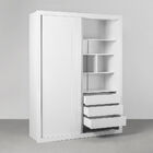 Guarda Roupa Infantil Prince 2 Portas De Correr - Reller Móve