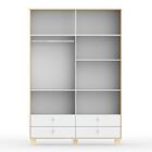 Guarda Roupa Infantil Rope 4 Portas E 4 Gavetas - Matic Móveis