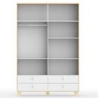 Guarda Roupa Infantil Rope 4 Portas E 4 Gavetas - Matic Móveis