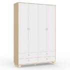 Guarda Roupa Infantil Rope 4 Portas E 4 Gavetas - Matic Móveis