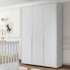 Guarda Roupa Infantil Sloan 3 Gavetas 3 Portas Estrela