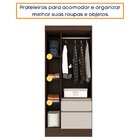Guarda Roupa Infantil Solteiro 3 Portas 2 Gavetas Oregon Tcil