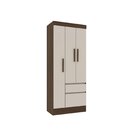 Guarda Roupa Infantil Solteiro 3 Portas 2 Gavetas Oregon Tcil