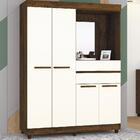 Guarda-roupa Infantil Solteiro 4 Portas 3 Gavetas