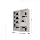 Guarda Roupa Infantil Sonho 100 Mdf 4 Portas E 2 Gavetas Mode