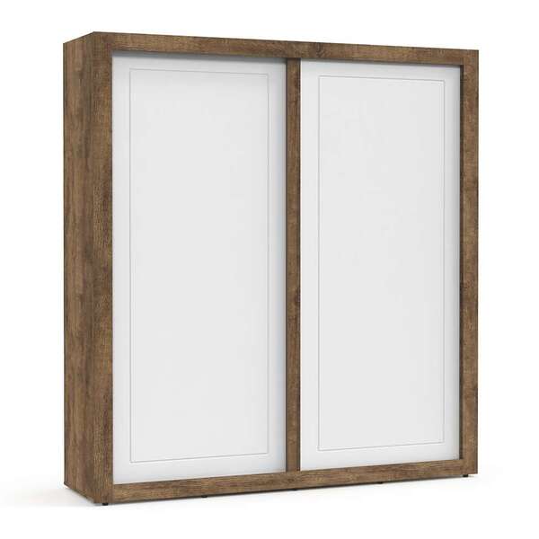 Guarda-roupa Infantil Tutto New 2 Pt Branco Soft E Teka