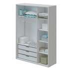 Guarda-roupa Infantil Wood 3 Pt 3 Gv Branco