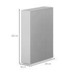 Guarda-roupa Infantil Wood 3 Pt 3 Gv Branco