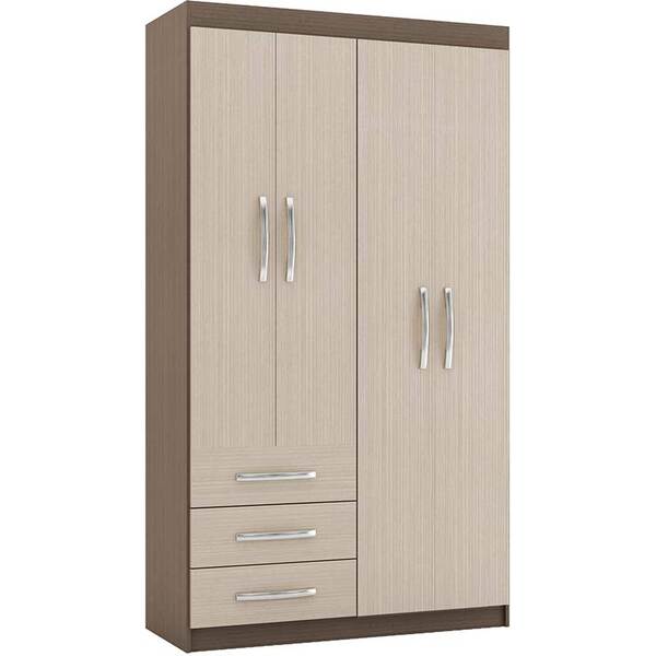 Guarda-roupa Itapema 4 Portas E 3 Gavetas D4350 - Rodial - Ca