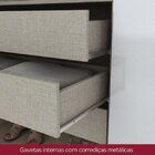 Guarda Roupa Jade 06 Portas De Abrir Branco - Henn