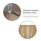 Guarda-roupa Jamaica 6 Portas 2 Gavetas Preto