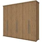 Guarda Roupa Jatobá 06 Portas Rústico - Henn