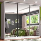 Guarda Roupa Juvenil 100% Mdf Madesa Kevin 3 Portas De Correr