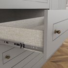 Guarda-roupa Juvenil 4 Portas 4 Gavetas Americano Cinza