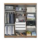 Guarda Roupa Kit Conjunto Espelho Quarto Casal Olívia 6 Porta