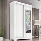 Guarda Roupa Kit Conjunto Espelho Quarto Solteiro Samira 2 Po